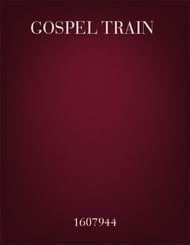 Gospel Train TTBB choral sheet music cover Thumbnail